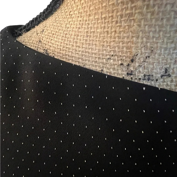 Ann Taylor Petites Black Polka Dot Dress Rayon OP - Picture 4 of 6